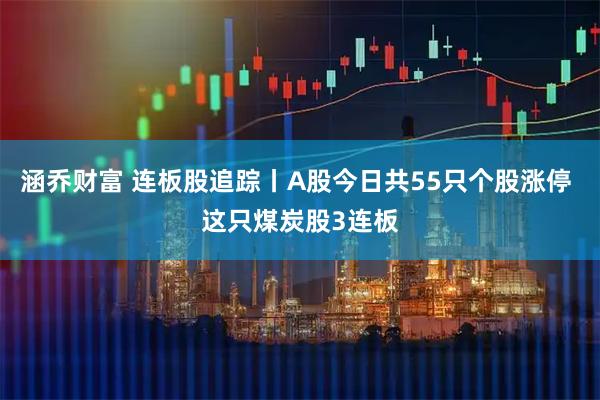 涵乔财富 连板股追踪丨A股今日共55只个股涨停 这只煤炭股3连板