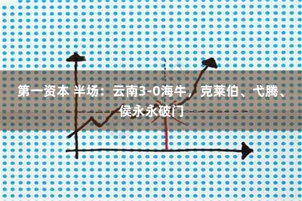 第一资本 半场：云南3-0海牛，克莱伯、弋腾、侯永永破门
